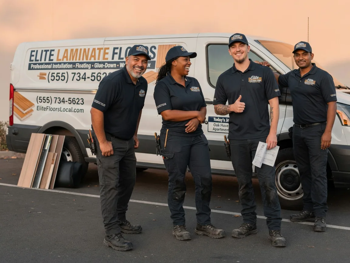 Laminate flooring installation company in Media, IL